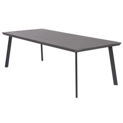 Garden Impressions pénédo table de jardin gris foncé - gris 230x100 cm