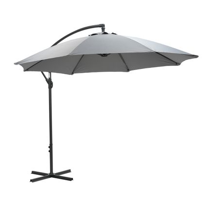 Garden Impressions Athènes parasol flottants Ø300 cm - gris clair