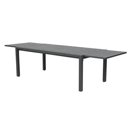 Sophia table de jardin extensible 200/300x100xh74 cm - Gris foncé