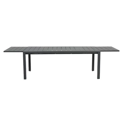 Sophia table de jardin extensible 200/300x100xh74 cm - Gris foncé 2