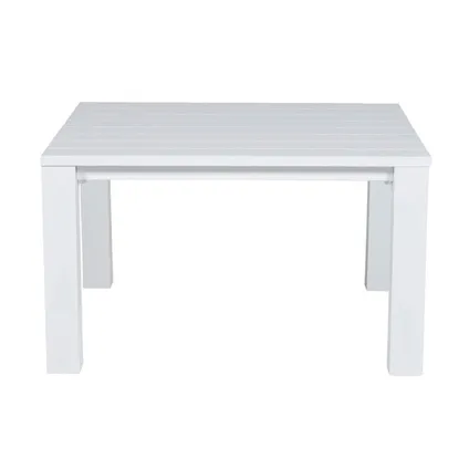 Garden impressions Plaza Table de salon de jardin 115x115xH68 cm - blanc 4