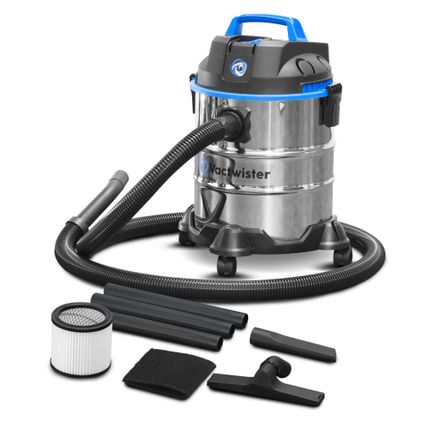 Aspirateur eau et poussières 1250W - 20L inox