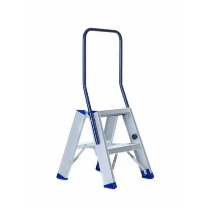 Eurostairs Professional Working Stairs - Escalier double ascendant - Industriel - 2 marches