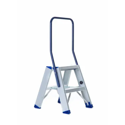 Eurostairs Professional Working Stairs - Escalier double ascendant - Industriel - 2 marches