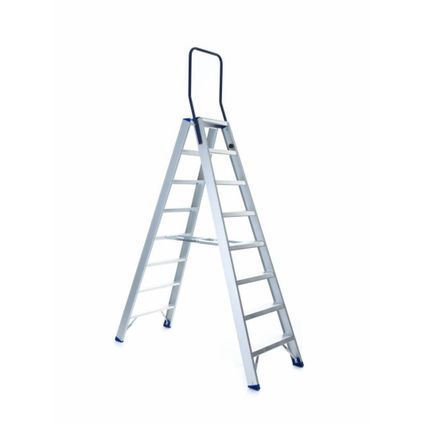 Eurostairs Professional Working Stairs - Escalier double ascendant - Industriel - 8 marches