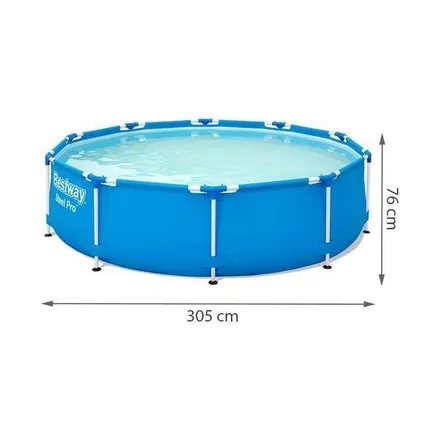 Bestway Steel Pro frame zwembad rond 300 x 76 cm 4
