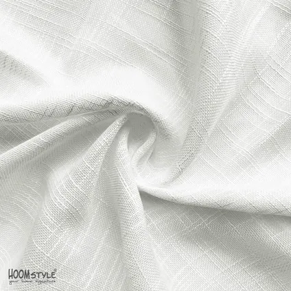Rideau Filtrant la lumière avec ruban plissé - 140x270cm - Blanc Cassé - HOOMstyle 7