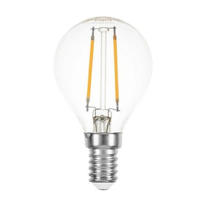 Filament LED HP-Lights boule E14 4W 2700K 360lm 230V Clair Dimmable Blanc extra chaud