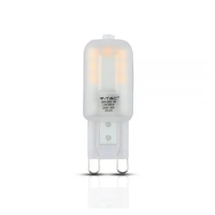 V-TAC LED Steeklamp G9 2.5W 3000K 200lm 230V - Warm Wit