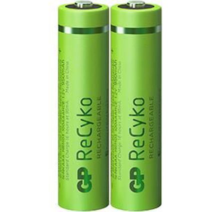 Piles rechargeables GP ReCyko AAA (950mAh) - 2 pièces