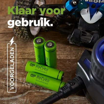 Piles rechargeables AAA ReCyko (850mAh) - 4 pièces 2