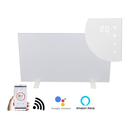 Quality Heating - Superia Wifi panneau infrarouge mobile 60 x 100 cm - 600 watts