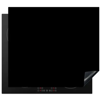 Protecteur d'induction 60x52 cm Noir - Foncé - Solide - Couleur