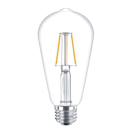 Philips Corepro LEDbulb E27 Edison Filament Helder 4W 470lm - 827 Zeer Warm Wit | Vervangt 40W