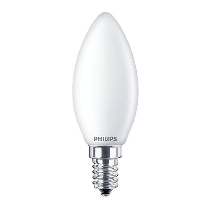 Philips Corepro LEDcandle E14 Mat 6.5W 806lm - 827 Zeer Warm Wit | Vervangt 60W
