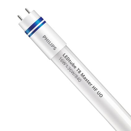 Philips Tube LED T8 MASTER (HF) Ultra Output 16W 2500lm - 840 Blanc Froid | 120cm - Équivalent 36W