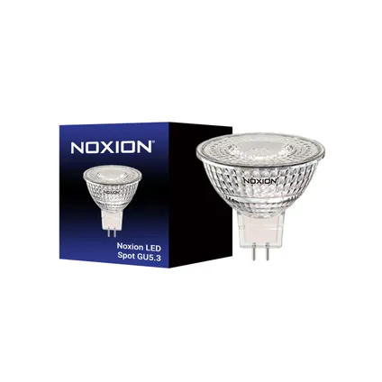 Noxion LED Spot GU5.3 MR16 3.4W 345lm 36D - 840 Koel Wit | Vervangt 35W 2