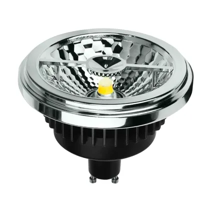 Noxion Lucent LED Spot GU10 AR111 12W 600lm 40D - 930 Warm Wit | Beste Kleurweergave - Dimbaar - 3