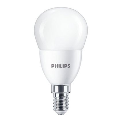 Philips Corepro LEDluster E14 Boule Dépolie 7W 806lm - 840 Blanc Froid | Équivalent 40W