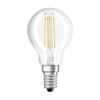 Ledvance Classic LED E14 Peer Filament Helder 4.8W 470lm - 827 Zeer Warm Wit | Dimbaar - Vervangt 2