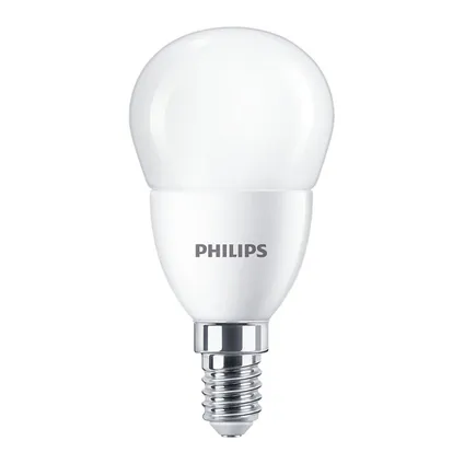Philips Corepro LEDluster E14 Kogel Mat 7W 806lm - 865 Daglicht | Vervangt 60W 2