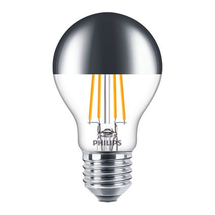 Philips MASTER Value LEDbulb E27 Peer Spiegel 7.2W 650lm – 827 Zeer Warm Wit | Beste Kleurweergave -