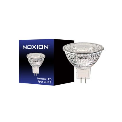 Noxion LED Spot GU5.3 MR16 7.5W 621lm 60D - 830 Warm Wit | Dimbaar - Vervangt 50W