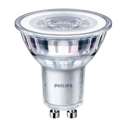 Philips Corepro LEDspot GU10 PAR16 4.6W 390lm 36D - 840 Koel Wit | Vervangt 50W