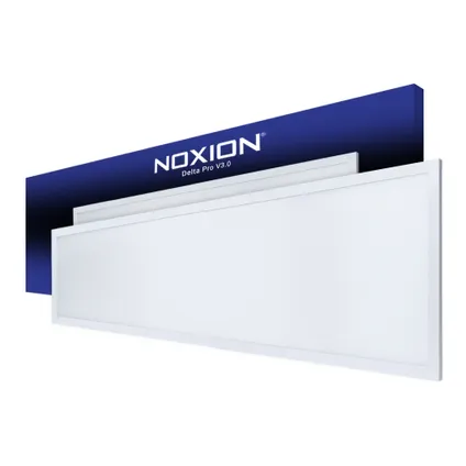 Noxion LED Paneel Delta Pro V3.0 30W 3960lm - 830 Warm Wit | 120x30cm - UGR <19 - Philips Xitanium