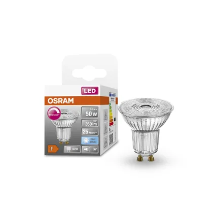 Osram Superstar LED GU10 Spot 4.5W 350lm - 940 Koel Wit | Dimbaar - Beste Kleurweergave 4