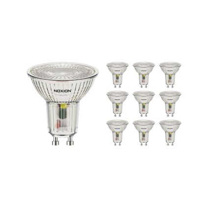 Voordeelpak 10x Noxion LED Spot GU10 PAR16 5.5W 560lm 36D - 830 Warm Wit | Vervangt 80W