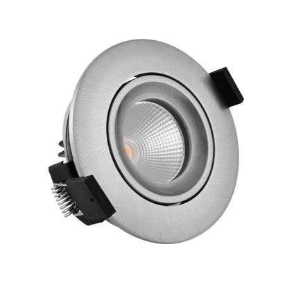 Noxion LED Spot Aqua Kantelbaar Vuurvast Aluminium 6W 400lm 36D - 927 Zeer Warm Wit | Zaagmaat 92mm
