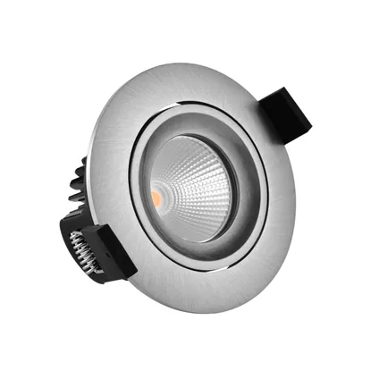 Noxion LED Spot Hydro Vuurvast  Aluminum 8W 585lm - 927 Zeer Warm Wit | Zaagmaat 83mm - IP65 - Beste 2