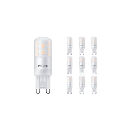 Voordeelpak 10x Philips CorePro LEDcapsule G9 2.6W 827 300lm | Dimbaar - Zeer Warm Wit - Vervangt