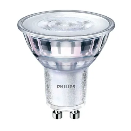 Philips Corepro LEDspot GU10 PAR16 4.9W 485lm 36D - 840 Koel Wit | Vervangt 65W 2