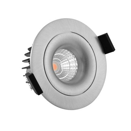 Noxion LED Spot Leda Kantelbaar Aluminium 6W 400lm 36D - 927 Zeer Warm Wit | Zaagmaat 83mm - IP44 -