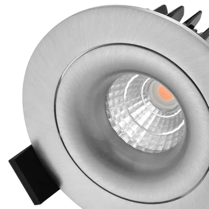 Noxion LED Spot Leda Kantelbaar Aluminium 6W 400lm 36D - 927 Zeer Warm Wit | Zaagmaat 83mm - IP44 - 3