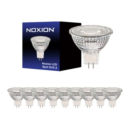 Voordeelpak 10x Noxion LED Spot GU5.3 MR16 3.4W 345lm 36D - 840 Koel Wit | Vervangt 35W