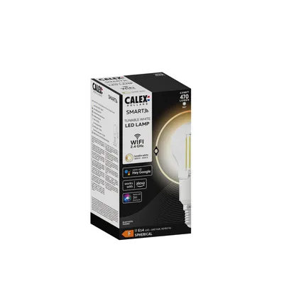 Calex Slimme Lamp - E14 - Filament - Warm Wit licht - 4.5W 3
