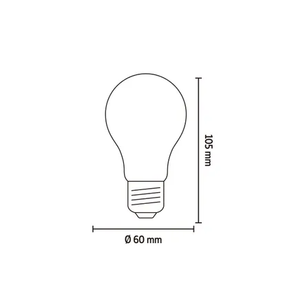 Calex Slimme LED Lamp - E27 - Wifi Lichtbron - RGB en Warm Wit - 9.4W 7