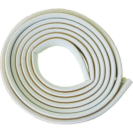 Maclean Tochtband P-profiel - EPDM-Rubber - Wit - Zelfklevend - Deuren en Ramen - Kieren 2-5,5mm - 7,5m 3