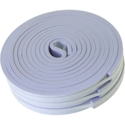 Maclean Tochtband I-profiel - PVC - Wit - Zelfklevend - Deuren en Ramen - Kieren 1-4mm - 7,5m 3