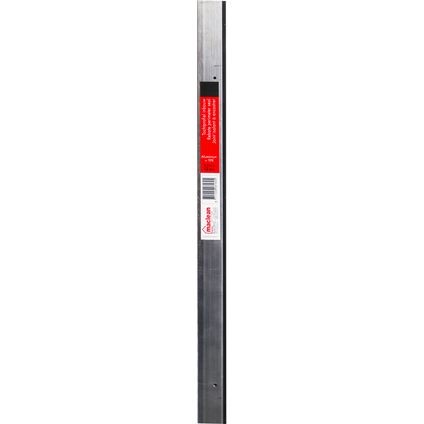 Maclean Tochtstrip - Inbouw - Aluminium + Zwart Rubber - Deuren en Ramen - Kieren tot 18mm - 2,3m