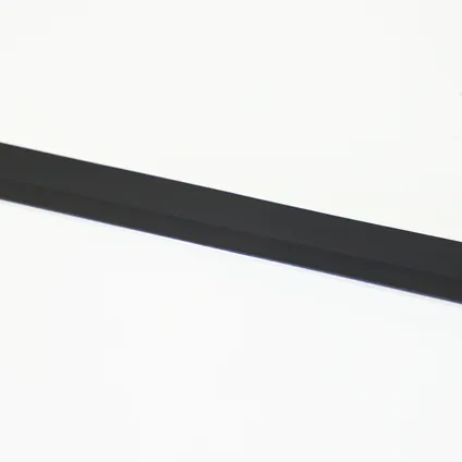 Maclean Tochtstrip - Inbouw - Aluminium + Zwart Rubber - Deuren en Ramen - Kieren tot 18mm - 2,3m 5