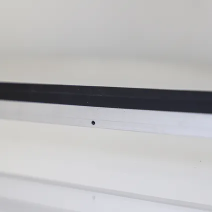Maclean Tochtstrip - Opbouw - Aluminium + Zwart Rubber - Deuren en Ramen - Kieren tot 18mm - 2,3m 3
