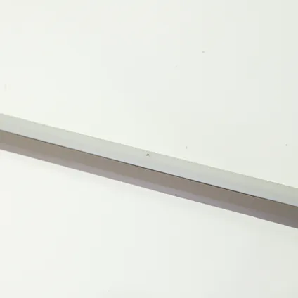Coupe-courant d'air apparent PVC blanc/gris 23 mm x 2,3 m 3