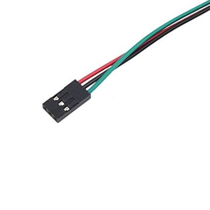 PC jumper kabel - 3-pins - 0.31m - Per 1 stuks