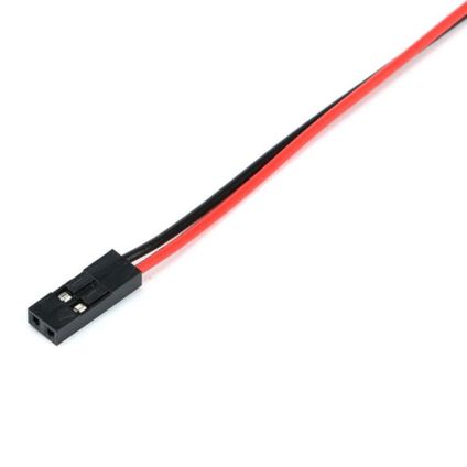 PC jumper kabel - 2-pins - 0.31m - Per 1 stuks