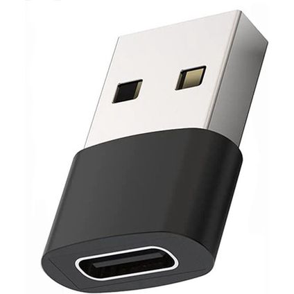 USB A naar USB C Adapter - OTG-USBC1 - Zwart