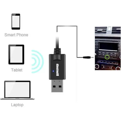 Orbit Electronic Bluetooth Receiver Y-16 - BT4.2 - 3.5MM AUX - Bluetooth Ontvanger 2